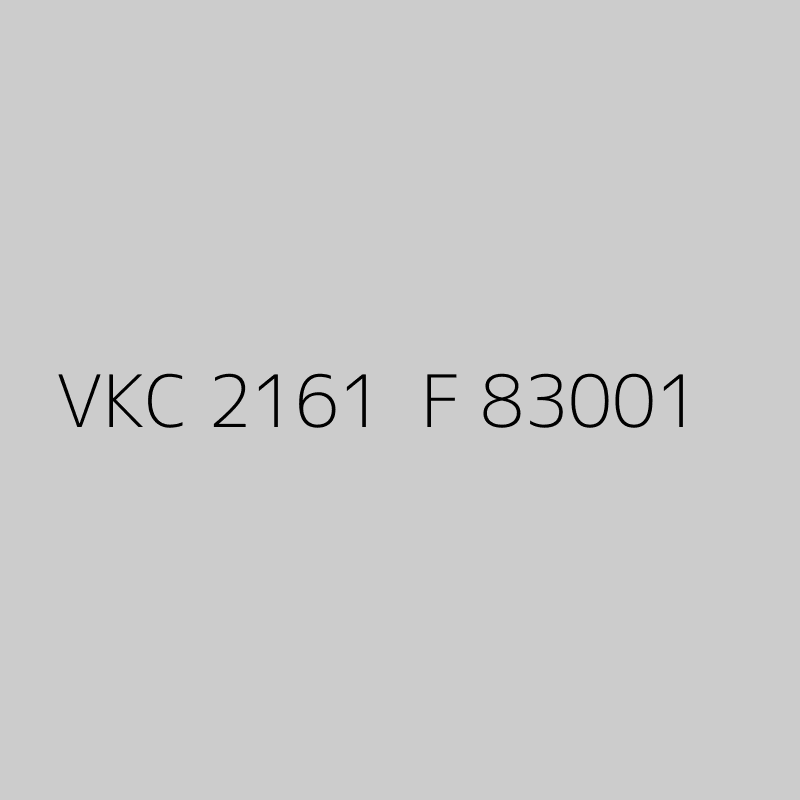 VKC 2161  F 83001 